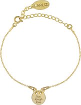 ARLIZI 1450 Bracelet Charm Live Laugh Love - Femme - Argent 925 ARLIZI Or - 18 cm