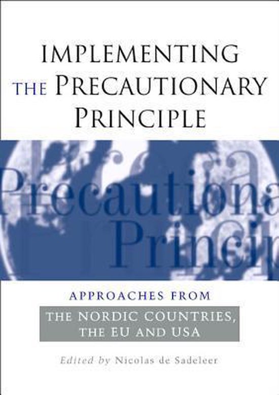 Implementing the Precautionary Principle - cover
