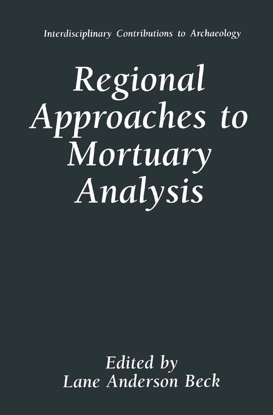 Social Sciences (R0) - Regional Approaches to Mortuary Analy ... - cover
