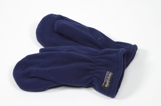 aankunnen deur cursief heren fleece Thinsulate handschoenen /wanten /blauw/one-size/h0041 | bol.com