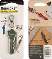 NITE IZE Doohickey Key Chain Hook Knife - Green