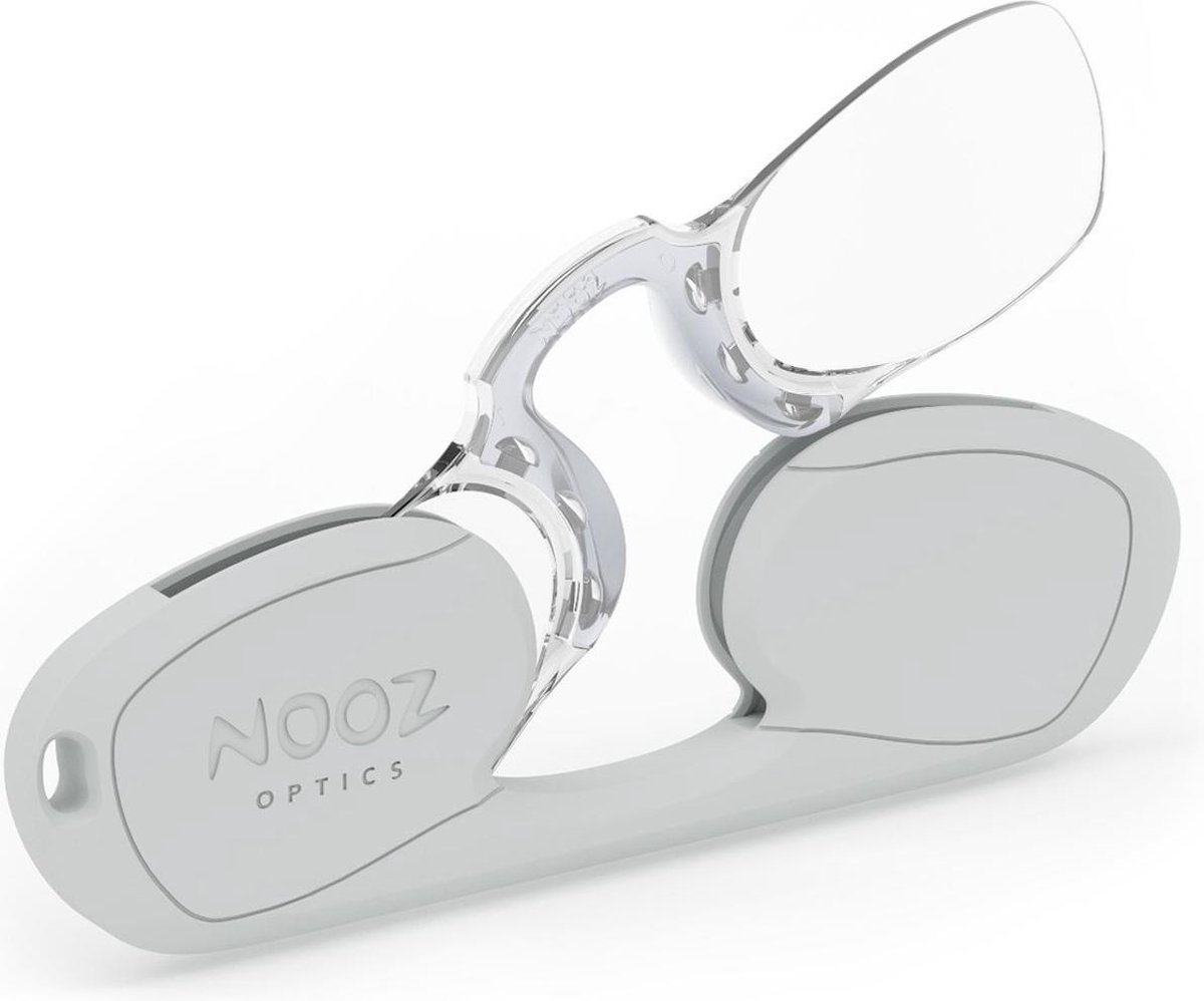 Nooz - Leesbril Zonder Poten - Licht Grijs +1,5 Rechthoekig - Altijd bij u  | bol.com