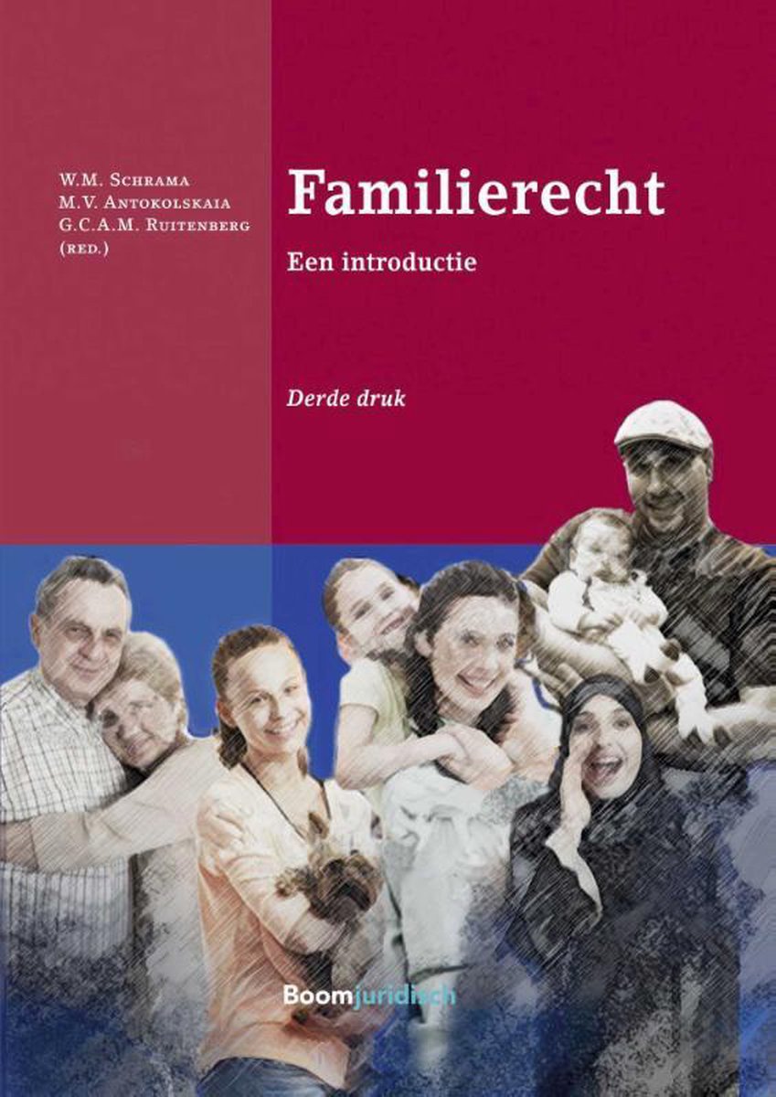 Boom Juridische studiepockets  -   Familierecht - W.M. Schrama