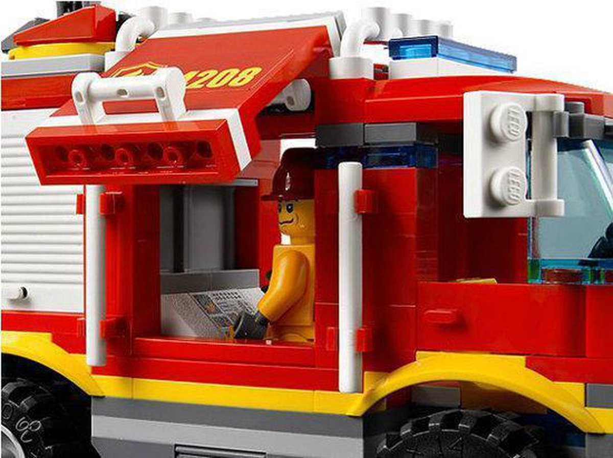 LEGO City 4x4 Brandweerwagen - 4208 | bol.com