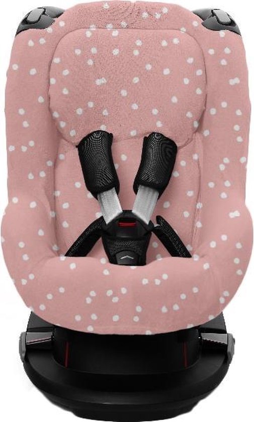 Aankoop statisch Overzicht Briljant Baby - Autostoelhoes Axiss - Spots - Pink | bol.com
