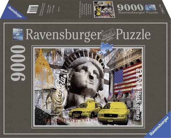 Gezag Bukken Vouwen Ravensburger New York - Puzzel van 9000 stukjes | bol.com