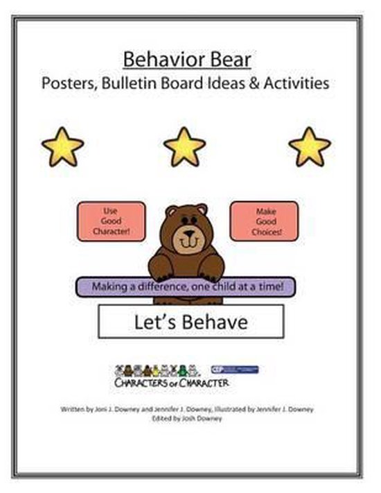 Behavior Bear Posters and Bulletin Board Ideas and Activitie ... - cover