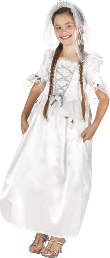Bruidsjurk witte jurk voor meisje | bol.com