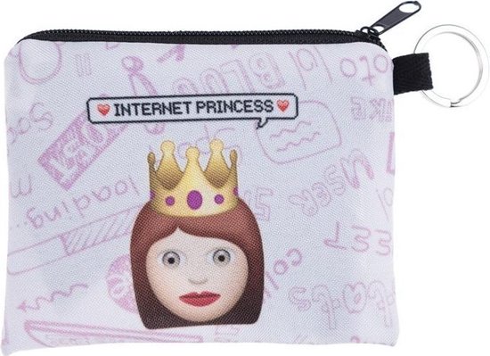 Internet Princess Emoji Portemonneetje - Sleutelhanger