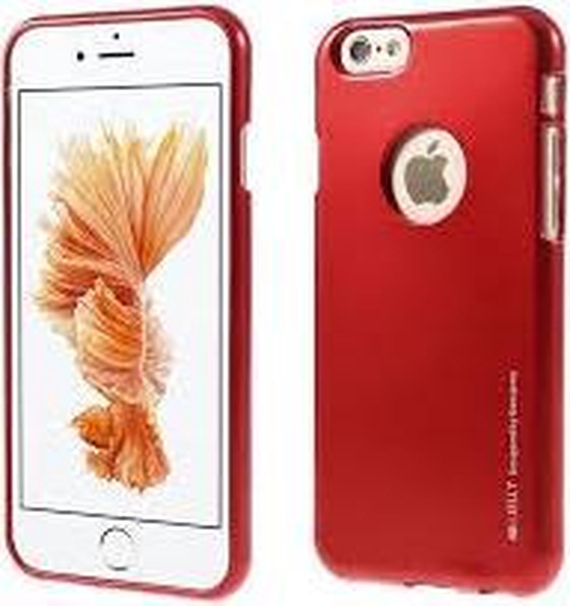 iPhone 8 Slim Case Red Mercury