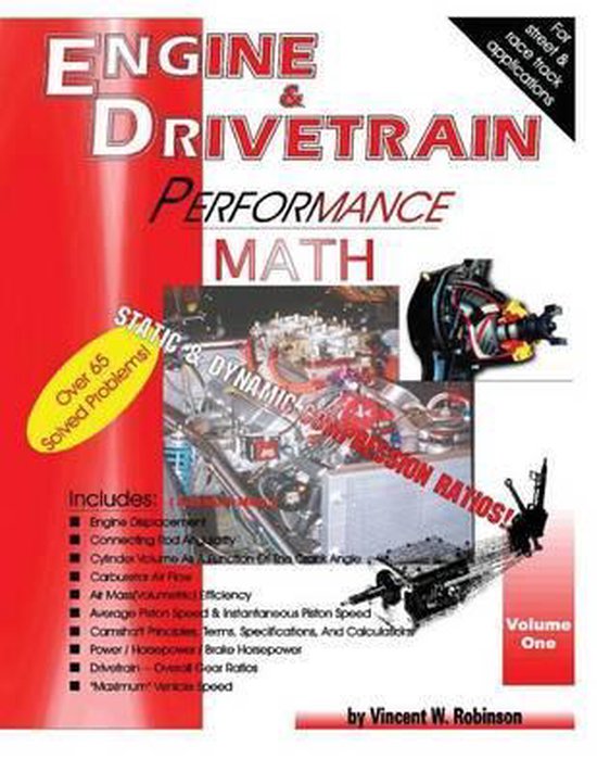 Engine & Drivetrain Performance Math (Volume One) - cover
