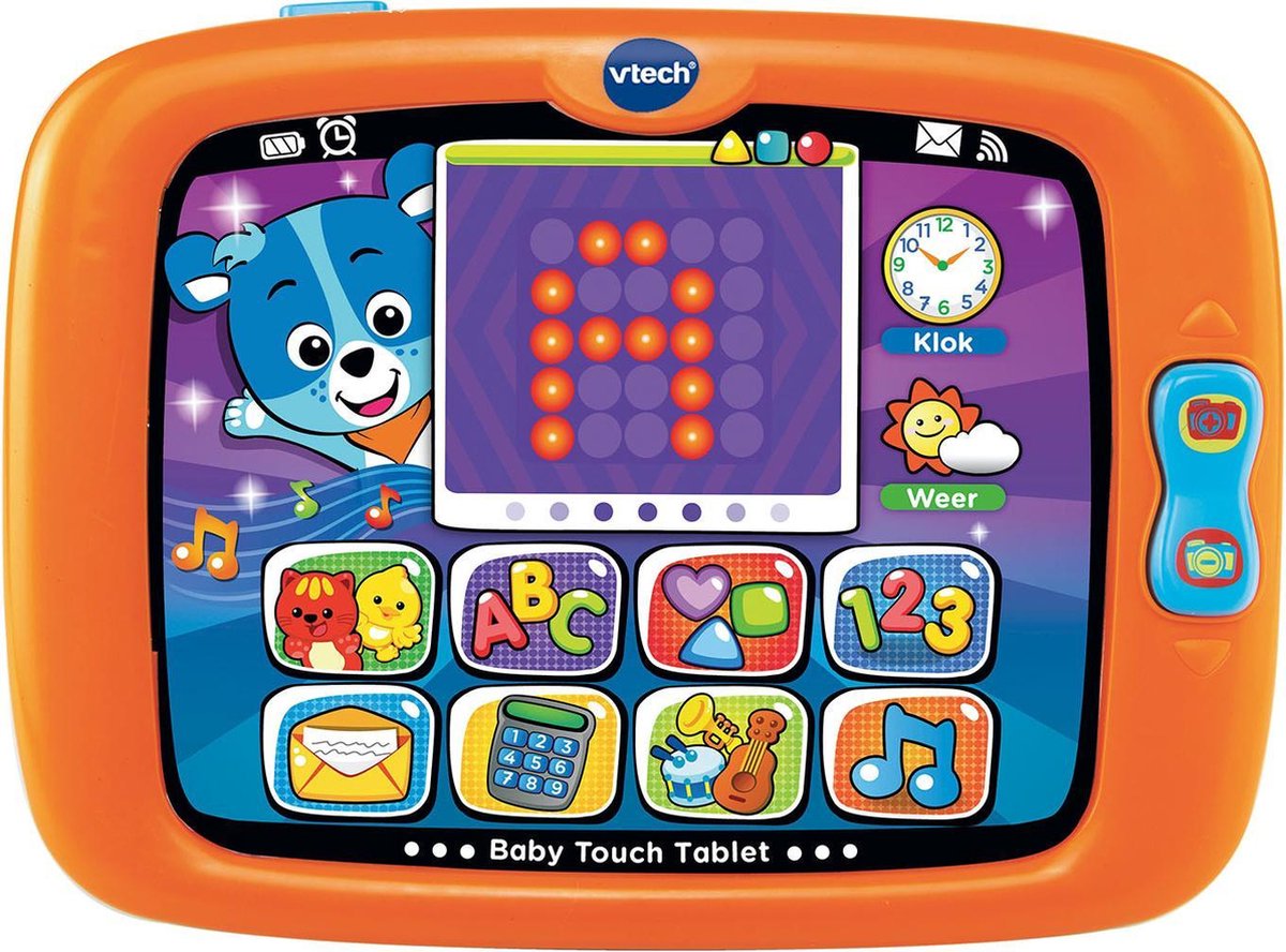 VTech Baby Touch Tablet - Oranje - Leercomputer