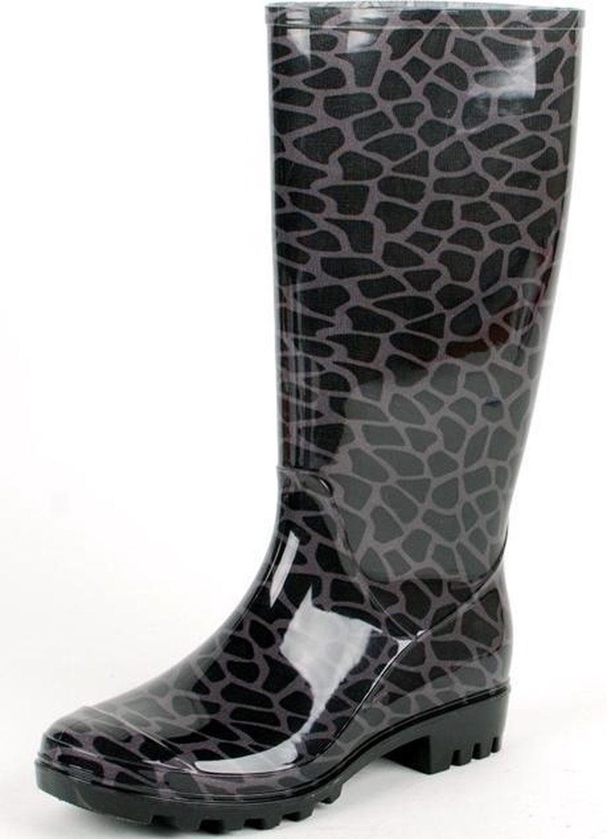 Regenlaars Gevavi Elsa Puma print - printzwart - 24