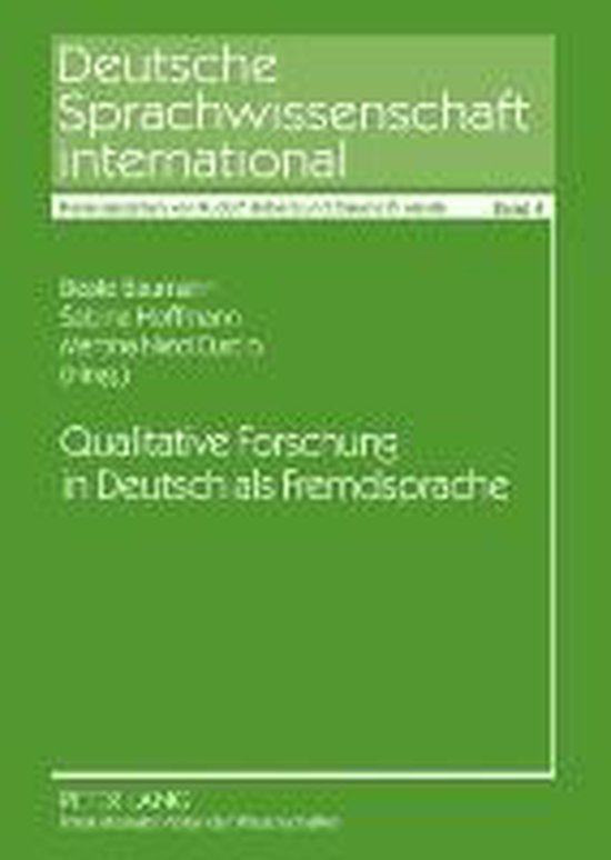 Qualitative Forschung in Deutsch als Fremdsprache - cover