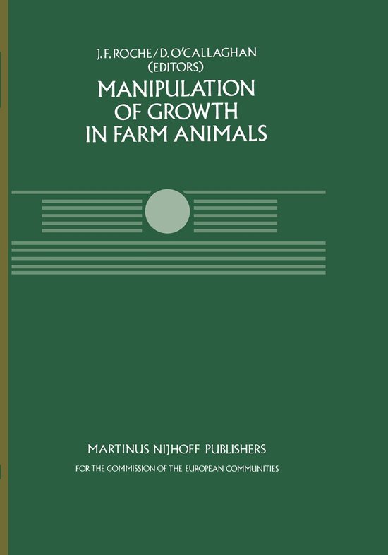 Medicine (R0) - Manipulation of Growth in Farm Animals - cover