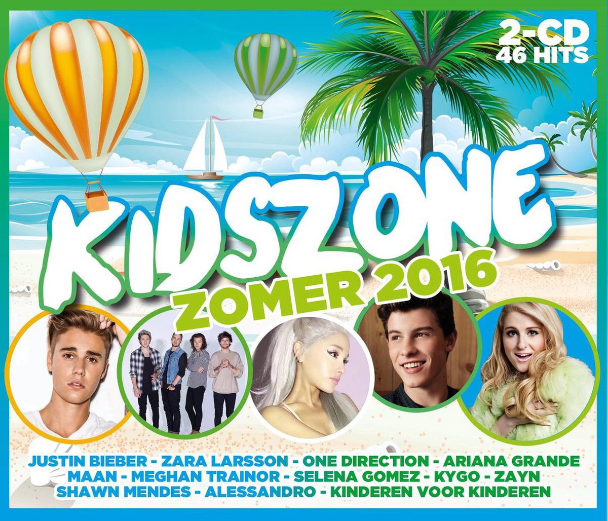 Kidszone Zomer 2016 - Various, various artists | CD (album) | Muziek |  bol.com
