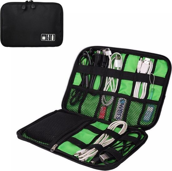 Kabel organizer tas Kabeltas Travel organizer Kabeletui Reismap