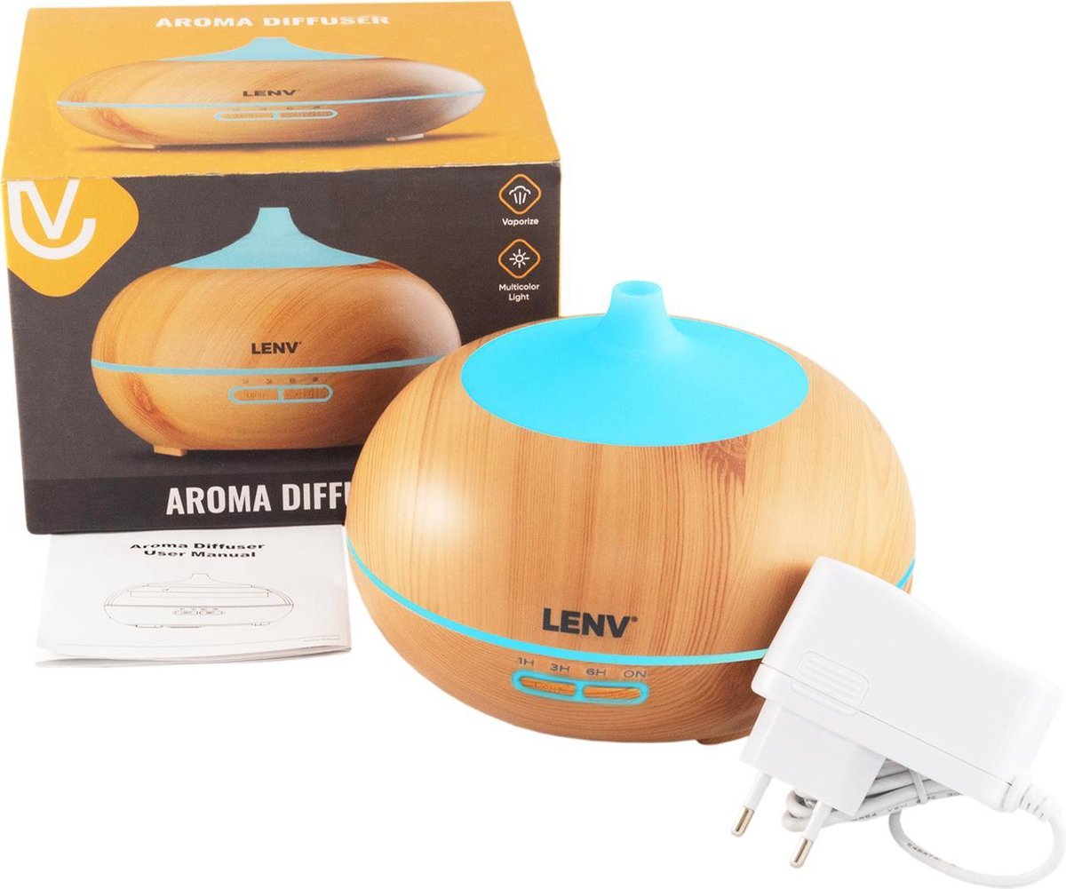 Aroma Diffuser Ultrasone Vernevelaar Bevochtiger Verdamper 300 ml