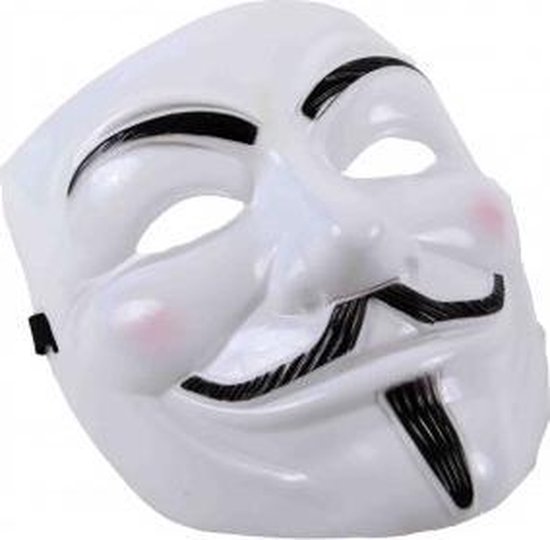 Grit wijn Volharding Anonymous/Vendetta masker | bol.com