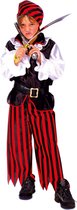 Verkleedpak Piraat Jongen Zwarthart 104 - Carnavalskleding