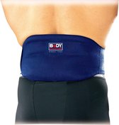 Body Sculpture - Waist-Middel Wikkel / Taille / Band Compres Met Hot / Cold Pack - Blauw