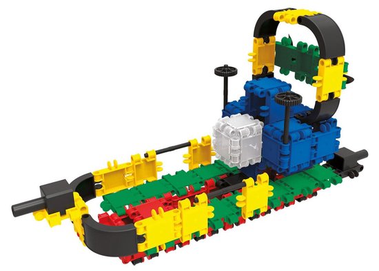 Clics bouwblokken– DUURZAAM SPEELGOED gemaakt van GERECYCLEERDE kunststof- bouwset 25 in 1 -  speelgoed 4,5,6,7,8 jaar jongens en meisjes- educatief speelgoed- Montessori speelgoed- constructie speelgoed