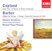 Barber: Knoxville-Summer of 1915; Copland: Eight Poems of Emily Dickenson