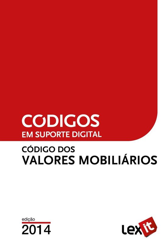 Código dos Valores Mobiliários 2014 - cover