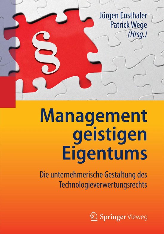 Management geistigen Eigentums - cover
