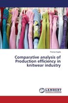 Comparative analysis of Production efficiency in knitwear industry