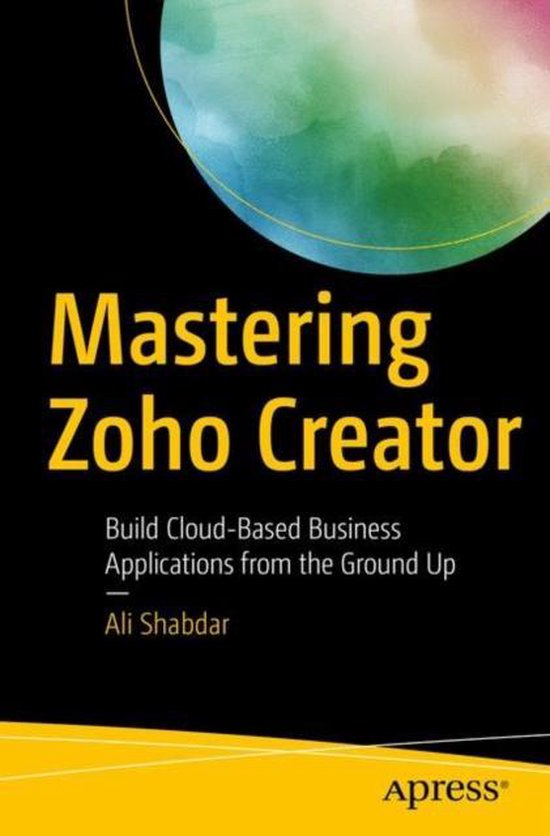 Mastering Zoho Creator - cover