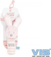V.I.B. squeaker roze met konijnenhoofd