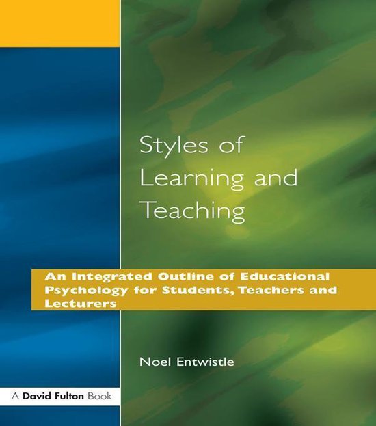 Styles of Learning and Teaching - cover