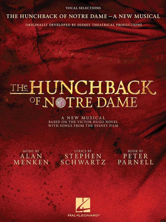 The Hunchback of Notre Dame: The Stage Musical Songbook - cover