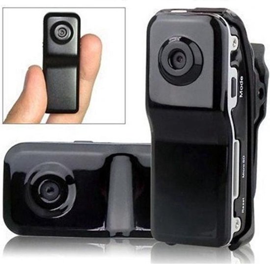 uitspraak Terug kijken Dapper Spy Camera Mini Camera Reis camera - Zwart | bol.com