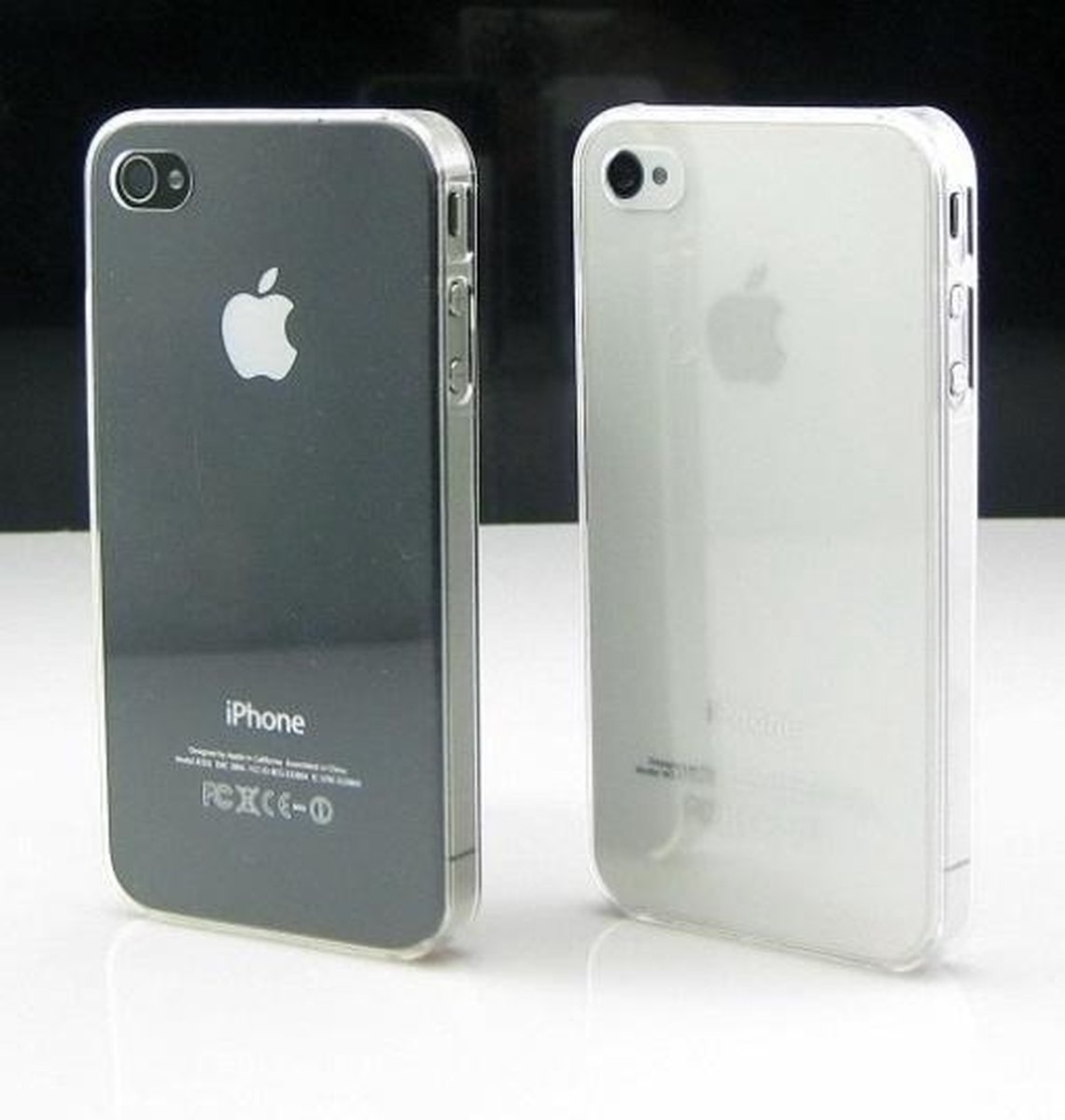Iphone 4/4S Hard Case Hoesje Transparant