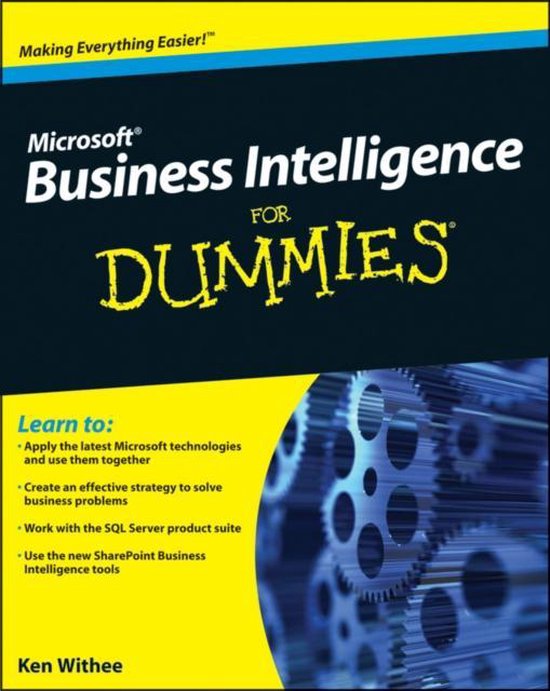 Microsoft Business Intelligence For Dummies | 9780470526934 | Ken ...