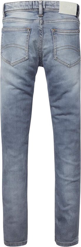 Tommy Hilfiger Jongens Jeans Scanton Slim - Grijs - Maat 128 | bol.com
