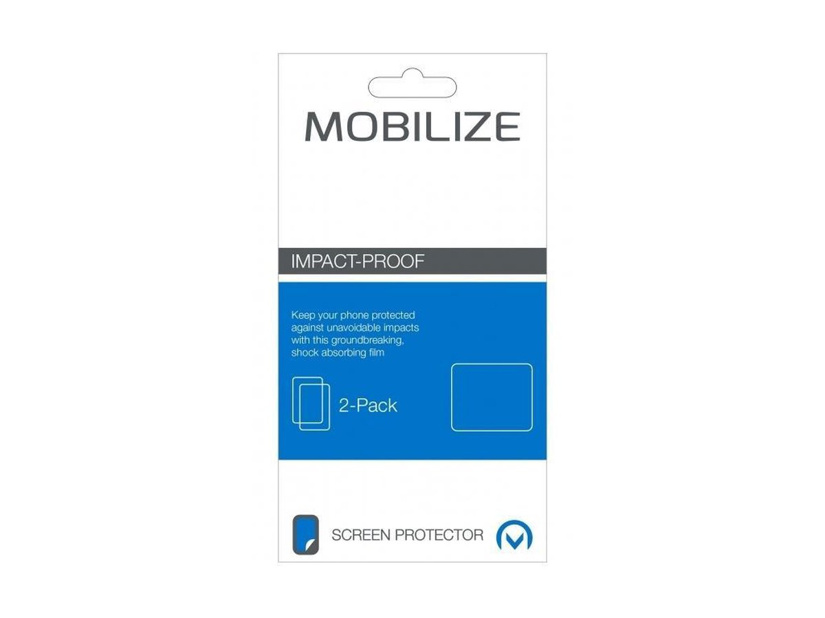 Mobilize screenprotector voor Samsung Galaxy S5 (Impact proof) - 2 stuks (MOB-IMSP-S5)