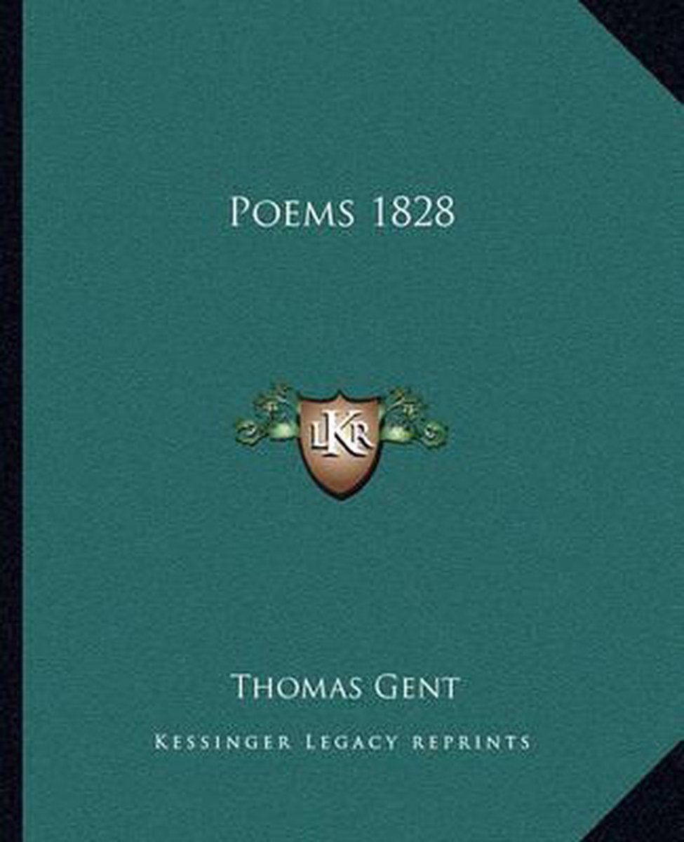 Poems 1828 van Thomas Gent