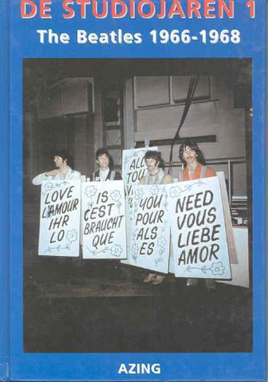 Cover van het boek 'The Beatles / Studiojaren 1' van Azing  en A. Moltmaker