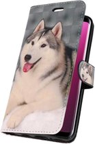 Hondje Bookstyle Hoesje voor Samsung Galaxy S9