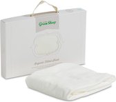 The Little Green Sheep Organic Jersey Fitted Sheet For Cot/Crib/Moses Basket  - Crib