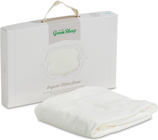 Drap housse en jersey bio The Little Green Sheep pour lit bebe berceau panier. bol