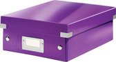 Boîte de tri Click & Store S violet