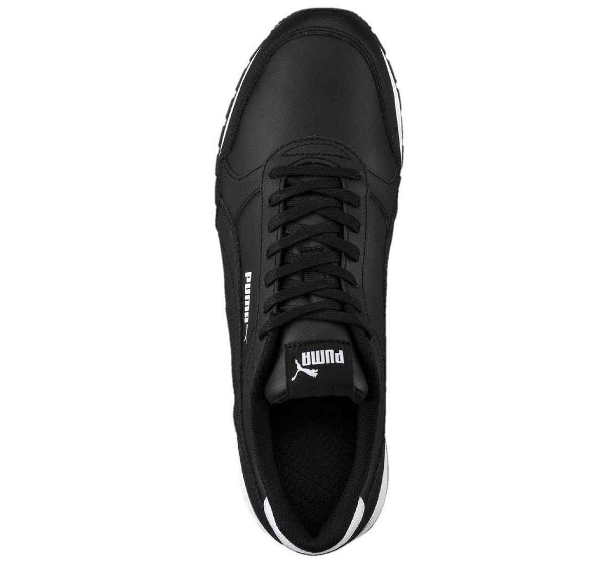 Puma ST Runner v2 Full L Sneakers - Maat 42 - Unisex - zwart/wit | bol.com