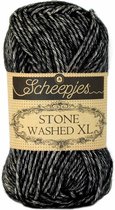 10 x Scheepjes Stone Washed XL Black Onyx (843)