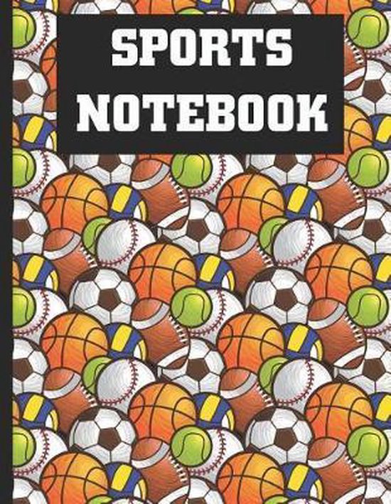 Sports Notebook, Jotter Notebook 9781090745910 Boeken