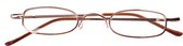 Dunlop Leesbril Goud Unisex Sterkte +1.00