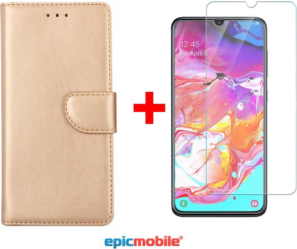Hoesje geschikt voor Samsung Galaxy A53 5G Back Cover hoesje - Transparant Silicone case met 2X Galaxy A53 5G Screenprotector - Tempered Glass